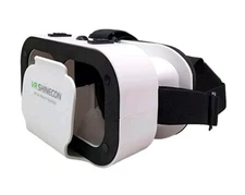 VR Shinecon 5.0 3D Virtual Reality Glasses, White