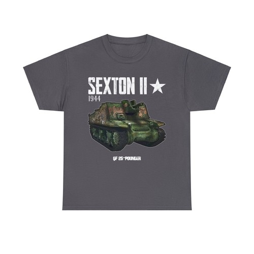 Sexton II T-Shirt WWII British Army Tank - Picture 38 of 49