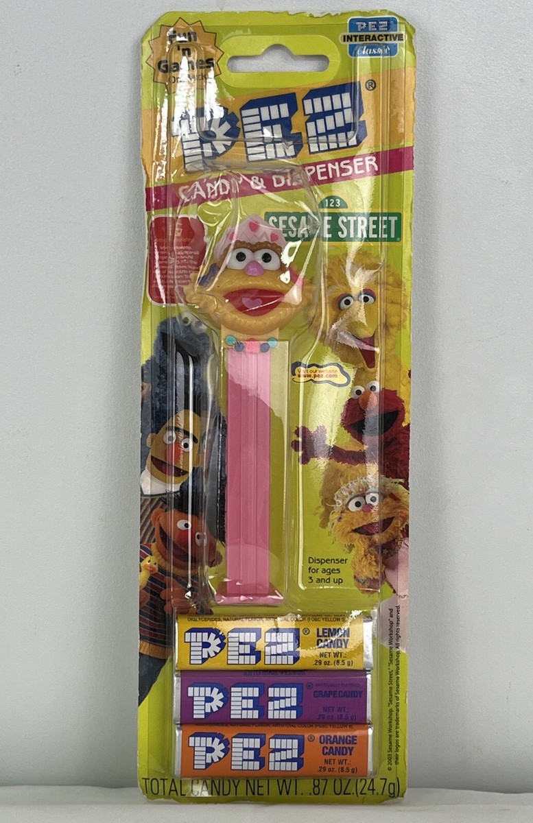 NIP Zoe Sesame Street Pez Dispenser | eBay