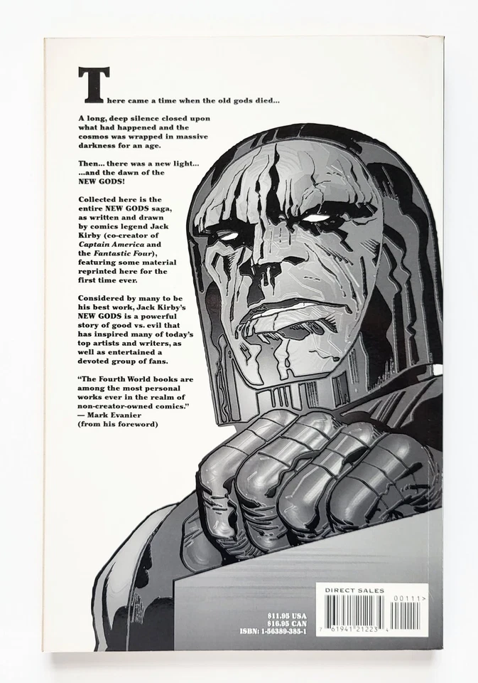 Jack Kirby's New Gods #1-11 TPB (1998) DC Comics B&W primera impresión nuevo sin leer Foto 2 de 4