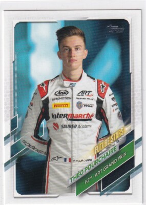 Topps 2021 Flagship Formula 1 / Formel 1 Nr. 78 Theo Pourchaire Future Stars