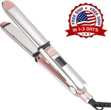 Plancha De Cabello Profesional Alisadora De Pelo Titanium 2 In 1 Curler Straight