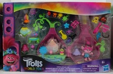 DreamWorks Trolls World Tour Poppy's Stylin' Pod Playset w Poppy Fig Shelfwear 