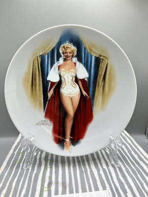 Marilyn Monroe We're Not Married'' Delphi Limited Edition Plate.W/Certificate