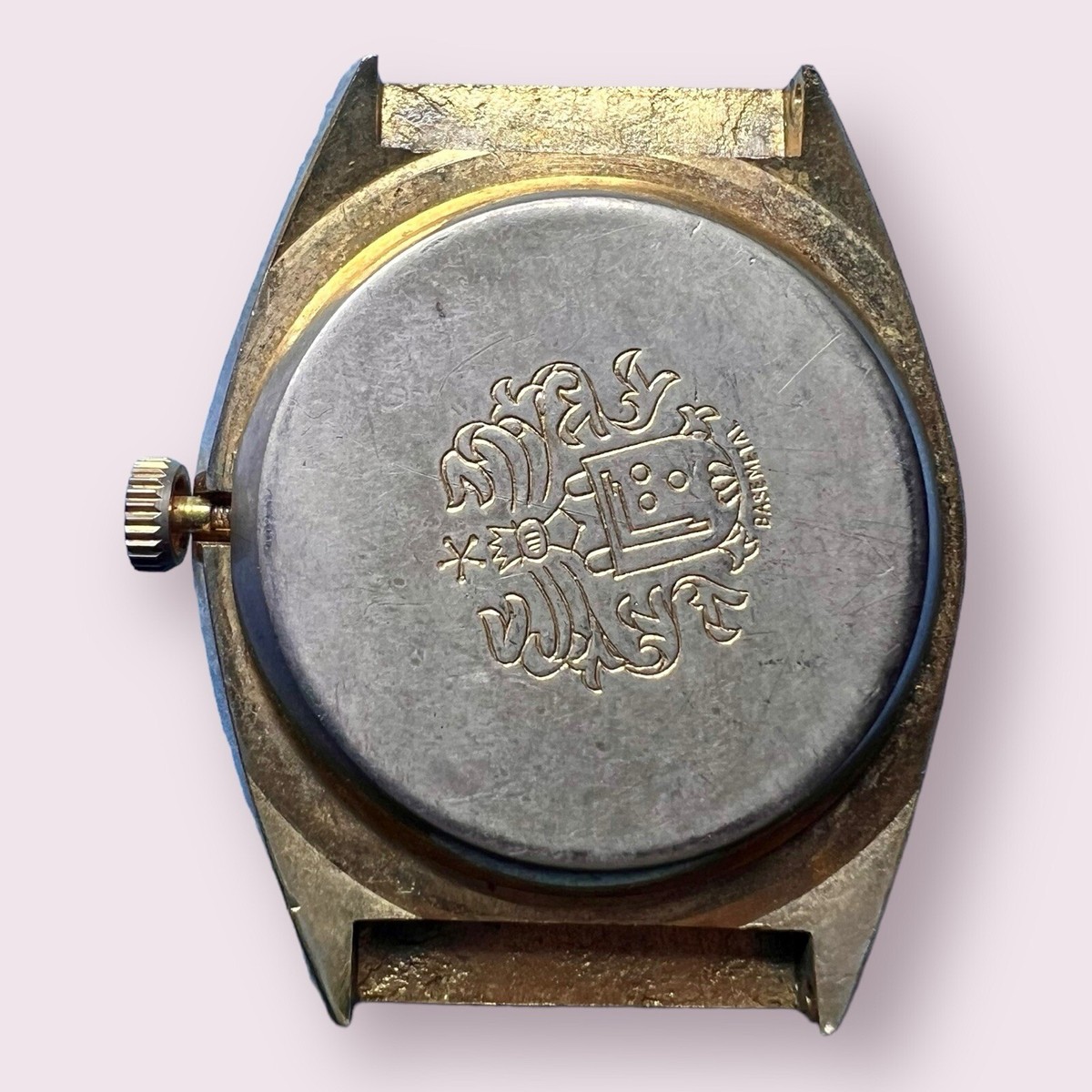 VINTAGE REMINGTON ELECTRA 23 MENS WRIST WATCH GOLD TONE FOR PARTS