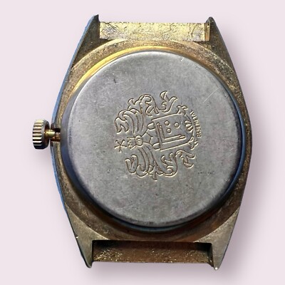 VINTAGE REMINGTON ELECTRA 23 MENS WRIST WATCH GOLD TONE FOR PARTS