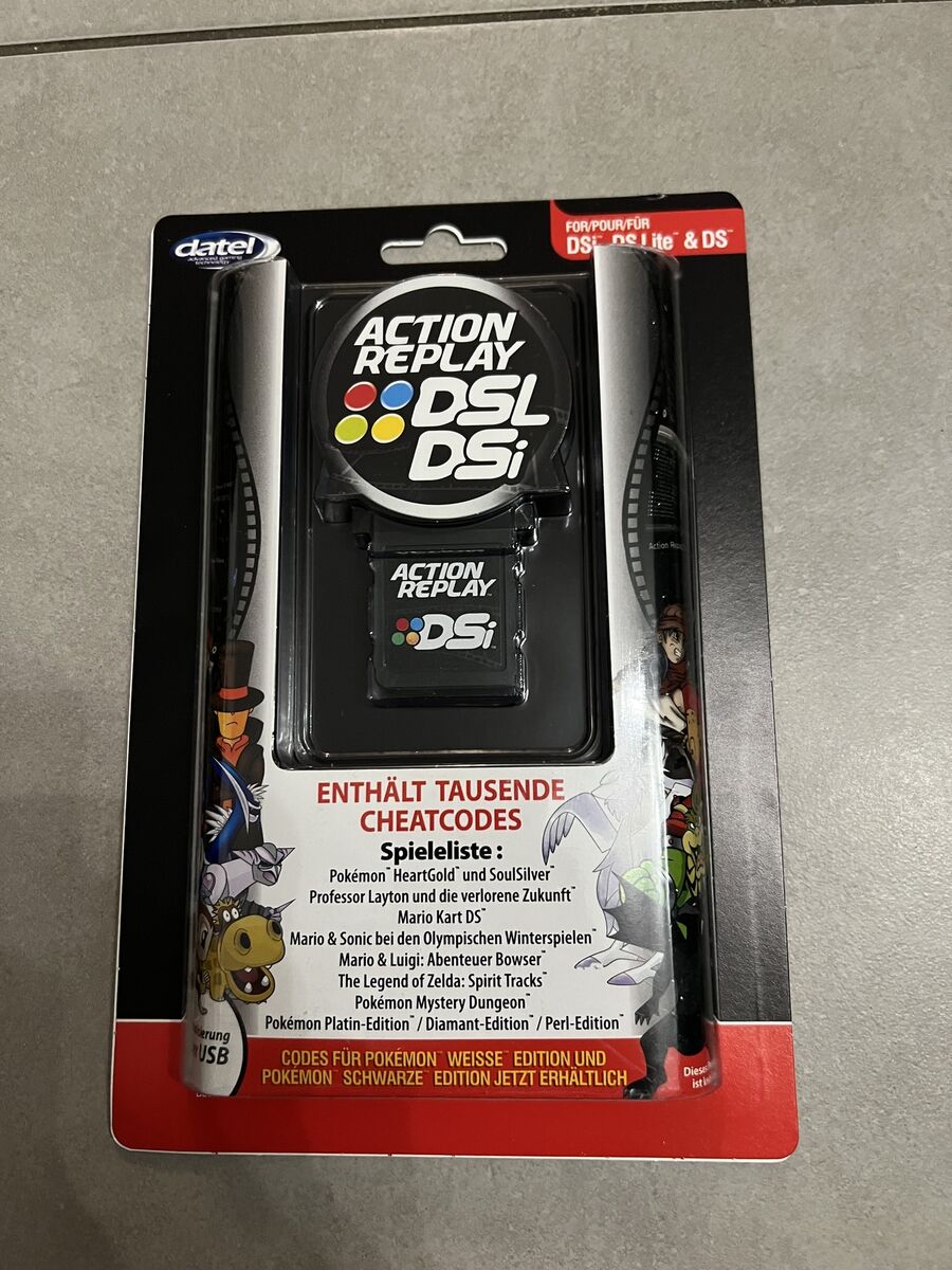 Action Replay Nintendo 3DS DSI DS Lite DS Thousands Of Codes Action Replay Nintendo 3DS DSI DS Lite DS Thousands Of Codes