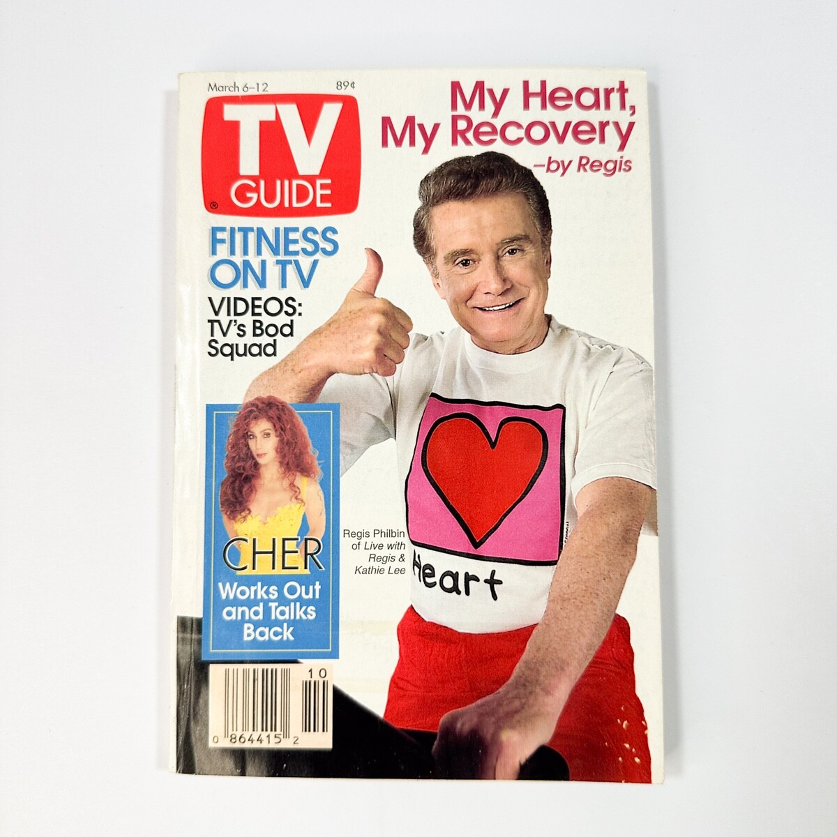 TV Guide Magazine March 6-12 1993 Regis Philbin, No Label