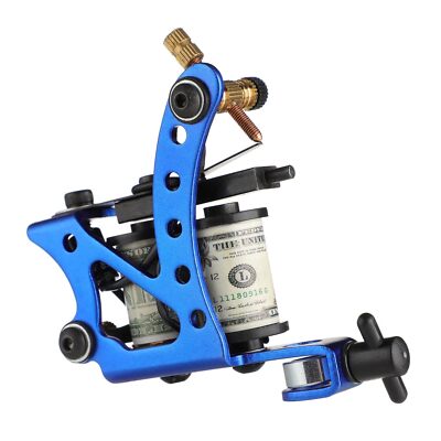 Complete Tattoo Kit 4 Pro Machine Guns 54 Inks Power Supply Foot P