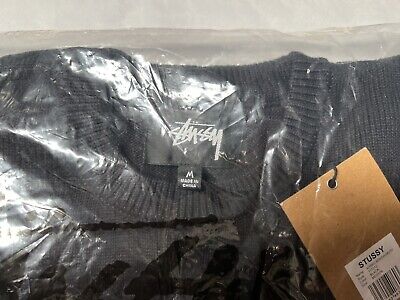 Stussy Authentic Workgear Sweater - Black Medium | eBay Stussy Authentic Workgear Sweater - Black Medium | eBay