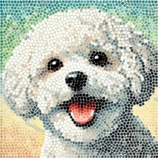 Digital Image Picture Photo Wallpaper Background Desktop Ai Art Bichon Dog Feed