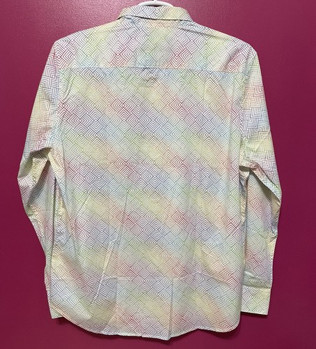 Robert Graham Raynor Farbdruck Knopfleiste klassische Passform Sportshirt Größe XL - Bild 4 von 8