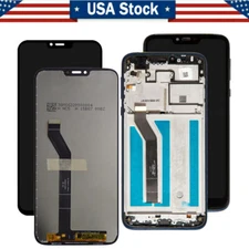 Replacement For Motorola Moto G7 Power XT1955-5 LCD Touch Screen Digitizer±Frame