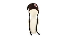 New Stonz Reversible Hatz - Polka Dot- Brown X-Large 2 - 4 yrs 