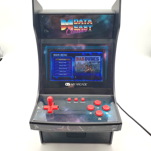 My Arcade Data East Classics Mini Player 10" Inch Mini Arcade Machine Cabinet - Picture 2 of 9