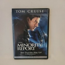 Minority Report DVD, 2002, 2-Disc Set, Full Screen Tom Cruise.