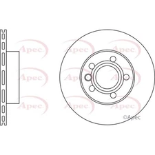 Apec Front Brake Disc DSK779 - OE High Quality Precision Engineered Part