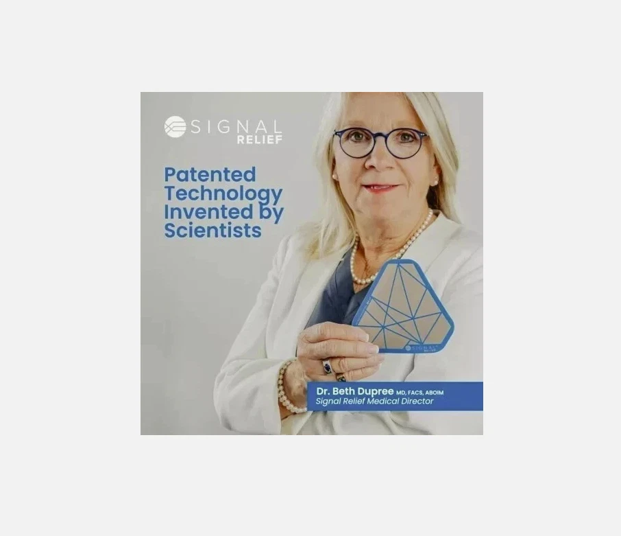 Signal Relief Technology Pain Relief Patch 2 Patches 6 Adhesives NEW - Image 4 of 4