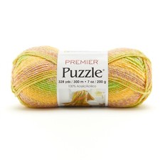 Premier Yarns Puzzle Yarn-Citrus Pack of 3 Skein 
