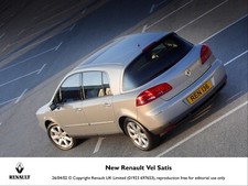 Renault Vel Satis Launch Press Photograph