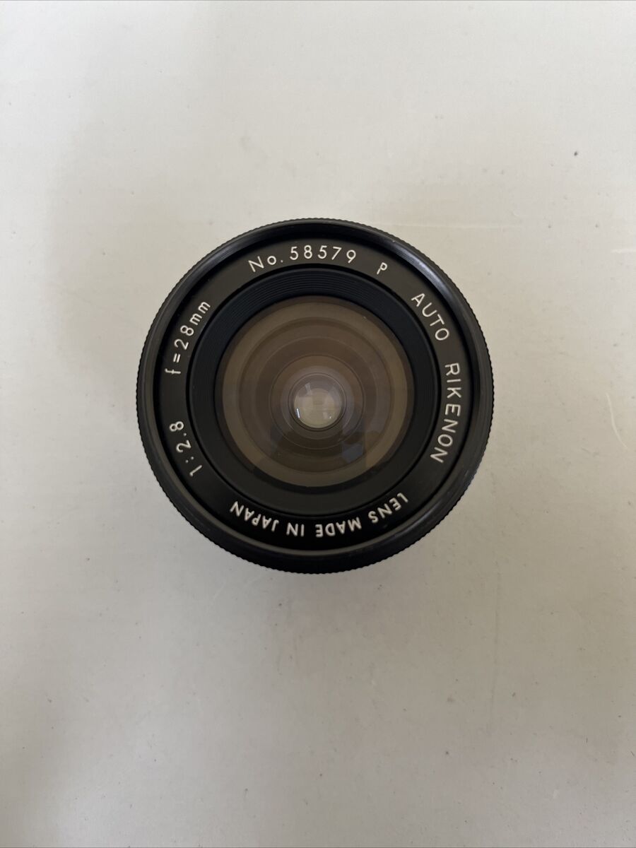 M42 Mount P Rikenon Auto 28mm f/2.8 Standard Prime MF Lens M42 Mount P Rikenon Auto 28mm f/2.8 Standard Prime MF Lens