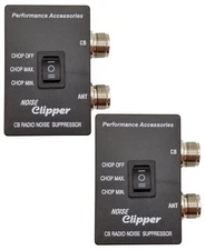 2 Lot Procomm JBCNR400 "Noise Clipper" CB Radio Noise Suppressor Filter 