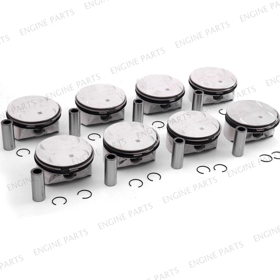 Juego de anillos de pistones de motor M273 5,5 L para Mercedes-Benz GL550 E500 S550 W212 W221 Foto 2 de 4