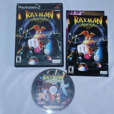PlayStation 2 PS2 Rayman Arena game w/ case & manual, 2002 Ubisoft