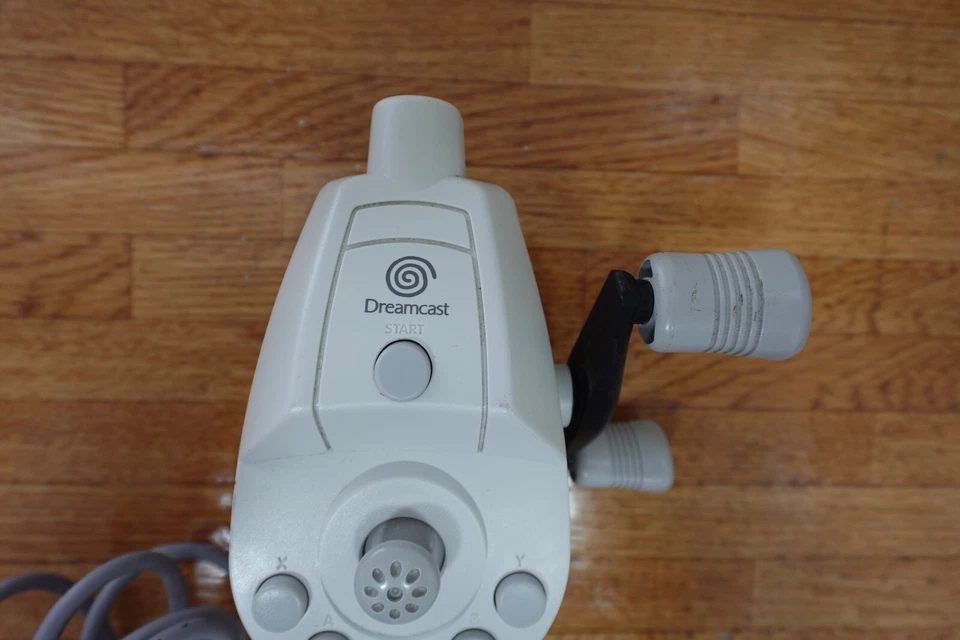 SEGA Dreamcast Fishing Rod Controller HKT-8700 Controller Only Tested Used Good - Image 3 of 4