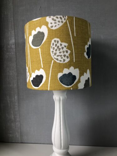 20cm/30cm/40cm Lamp or Ceiling Shades in Prestigious Clara Saffron