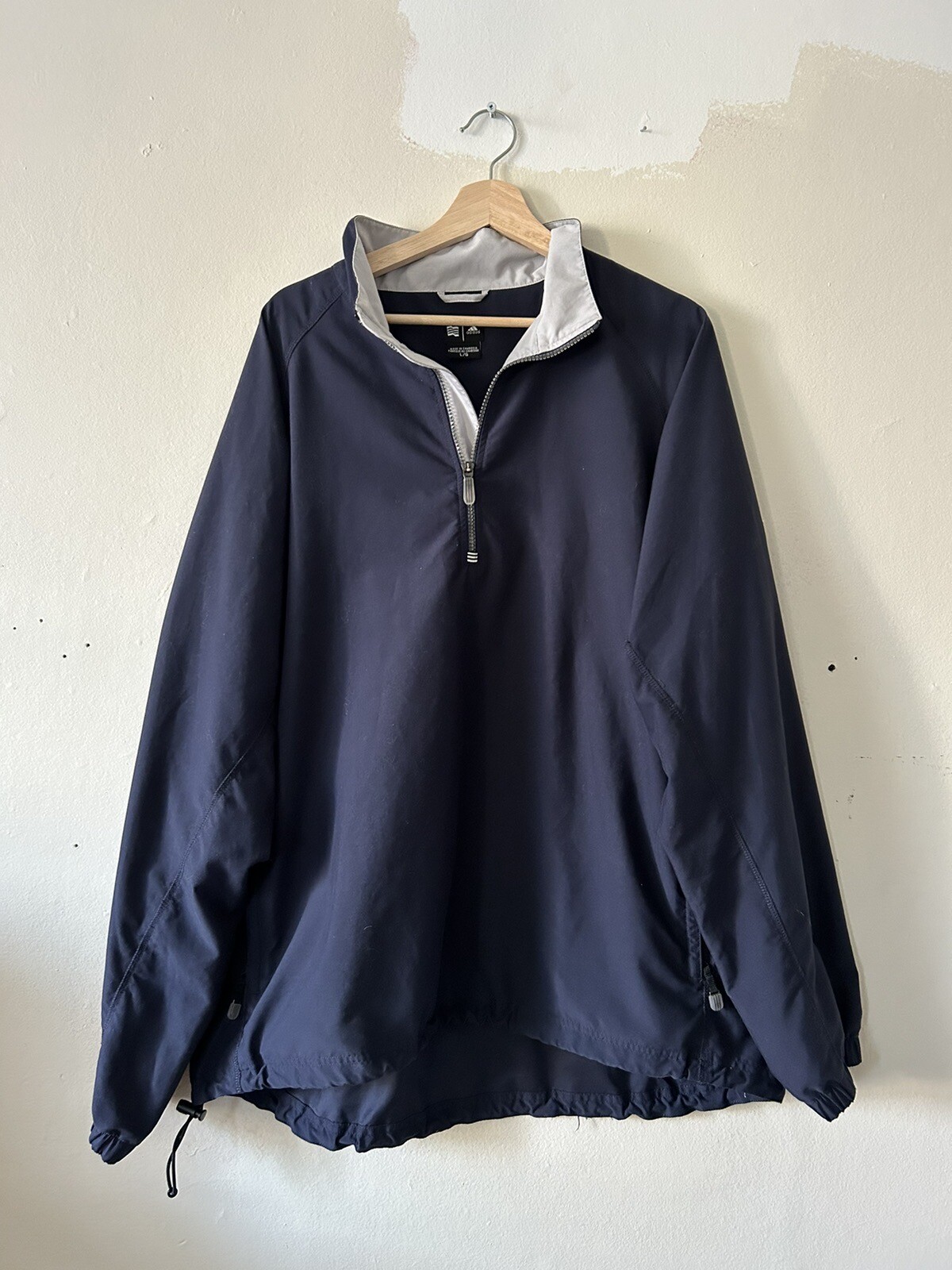 2000s Adidas Climashell Golf Pullover Windbreaker Jac… - Gem