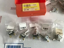 NEW 5-pack LOT Carling  ON-OFF Toggle Switches Medium Duty