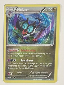Pokémon TCG Noivern Furious Fists 77/111 Holo Rare Near Mint Condition