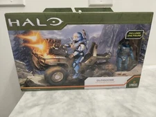 Halo Infinite Gungoose with Spartan Celox 3 Piece Figure & Vehicle Set Brand New