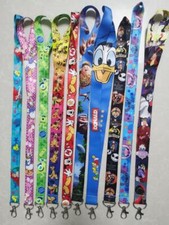 Lot Mixed Cartoon Lanyard Key chain Phone Card Badge Holder M99