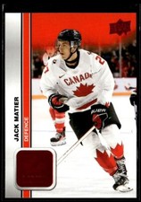2023-24 Upper Deck Team Canada Juniors Red Jack Matier Team Canada #12