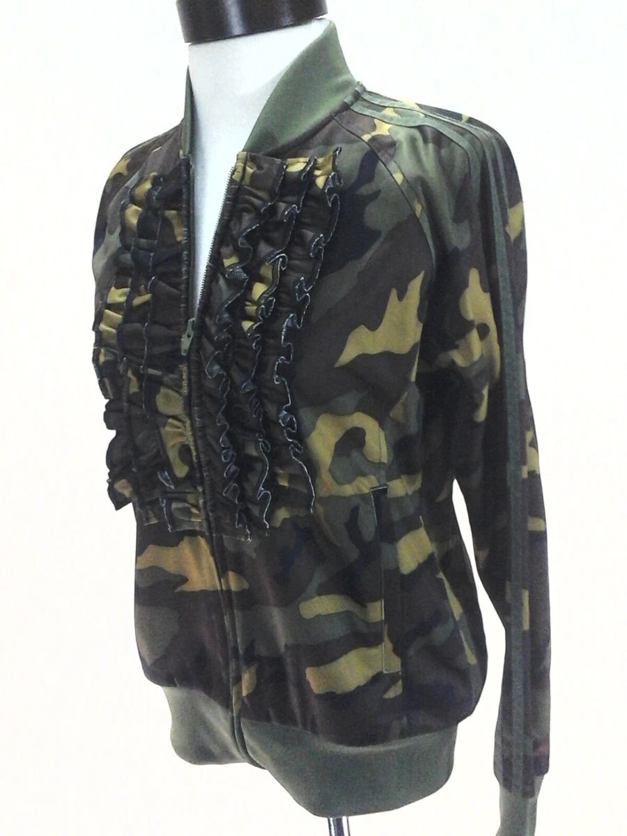 Camo ruffle clearance jacket