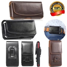 XLarge Cell Phone Holster Pouch Wallet Case With Belt Clip For iPhone Samsung us