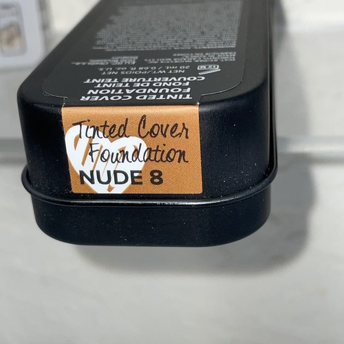 NUDESTIX Tinted Cover Foundation - Shade: Nude 8 - Full Size - New With Tin Box - Picture 10 of 10