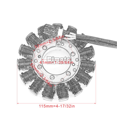Stator Coil For Kawasaki 21003-0144 ZX1400 Ninja ZX-14R ABS