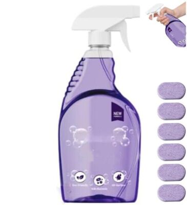 Multi-Surface Cleaner Spray All-Purpose Cleaning System with Concentrated Tablet
