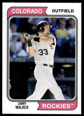 2020 Topps Archives #130 Larry Walker Colorado Rockies Baseball | eBay