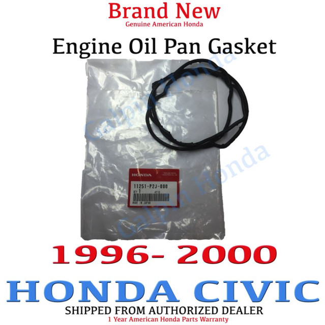 🔥Genuine OEM Honda Civic EX GX HX Engine Oil Pan Gasket D16Y8 (11251