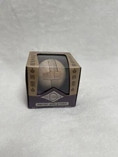True Genius Aztec Sun Stone Wood Assembly & Disentanglement Puzzle Sphere Ball