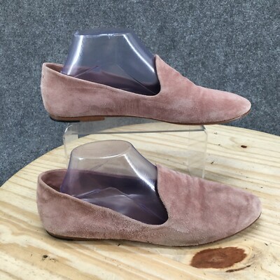 Vince Shoes Womens 10 M Milo Casual Slip On Loafer Flats Pink