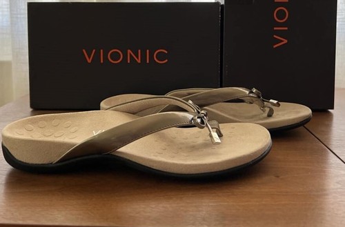 Authentic VIONIC Rest Bella II #TVW1115-2 Toe Post Sandal w/ Bow Tie - 5 Colors - 第 7/43 張圖片