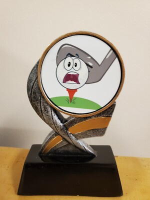 Golf award, trophy, Longest Drive, Worst Shot, about High