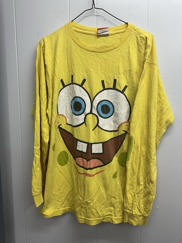 Spongebob Squarepants Nickelodeon Vintage Men’s Medium Yellow