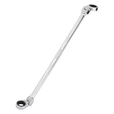 Duratech 12 13mm Extra Long Flex-head Ratcheting Wrench Metric Cr-v Steel Duratech 12 13mm Extra Long Flex-head Ratcheting Wrench Metric Cr-v Steel