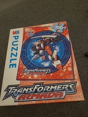 Vintage 2003 MB Transformers Armada 100 Teile Puzzle / komplett